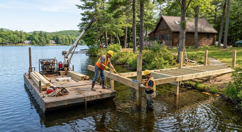Boat Dock Construction in Roswell, GA