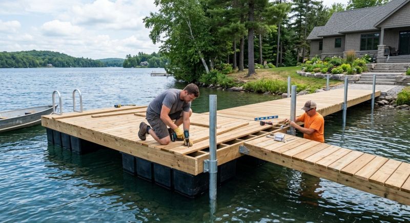 Boat Dock Construction in Roswell, GA