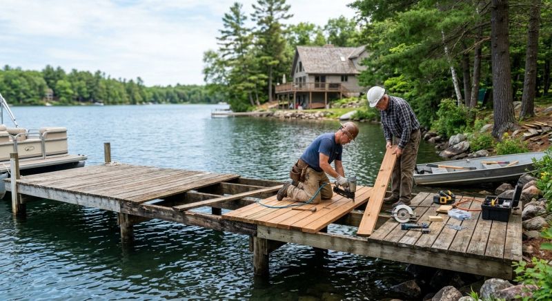 Boat Dock Maintenance in Alpharetta, GA