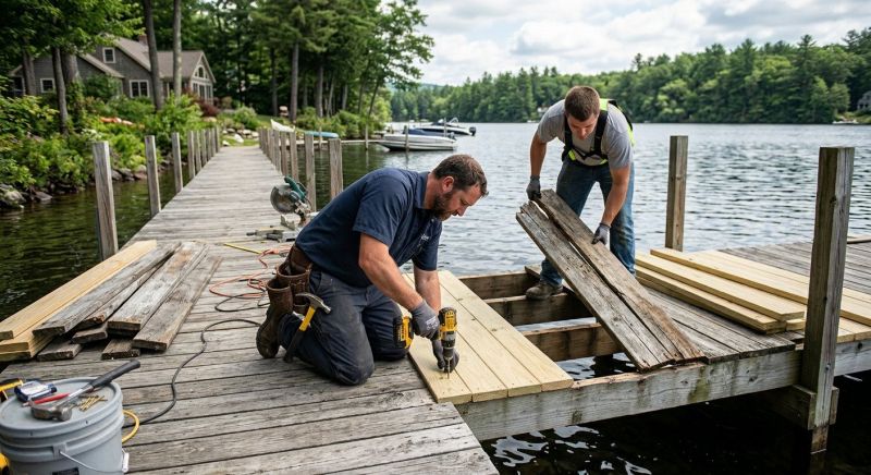 Dock Wood Replacement in Kansas City, MO