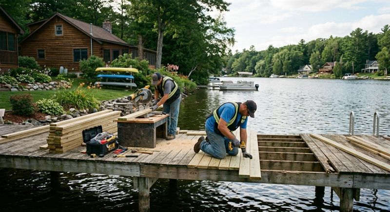 Dock Wood Replacement in Kansas City, KS