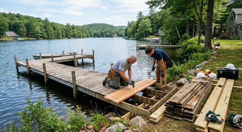 Dock Wood Replacement in Denver County, CO