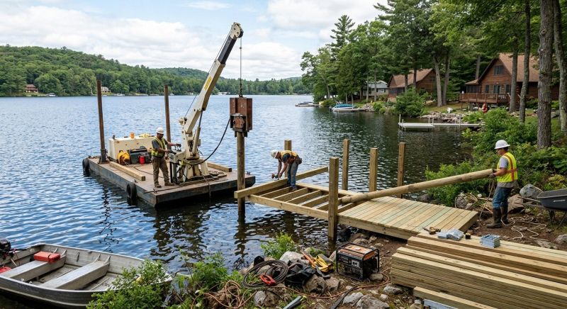 Water Dock Installation in Littleton, CO