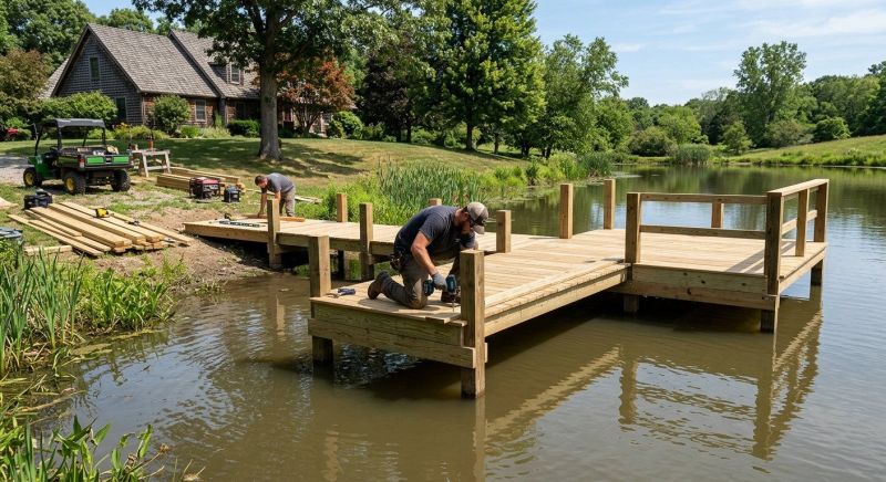 Water Dock Installation in Littleton, CO