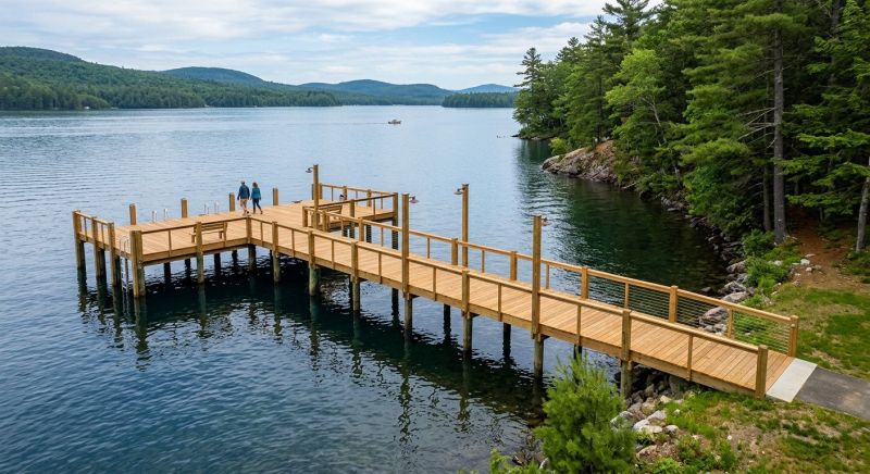 Wood Dock Installation in Denver County, CO